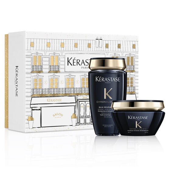 Kit Regenera&ccedil;&atilde;o Capilar K&eacute;rastase Chronologiste Shampoo + M&aacute;scara